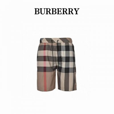 Burberry 巴宝莉 22Ss 大格纹沙滩短裤 原版国内购入，定织面料 75D72F 140G，市面独家正确版本。Zp全拆解分析，原版定位一致！功能性面料进