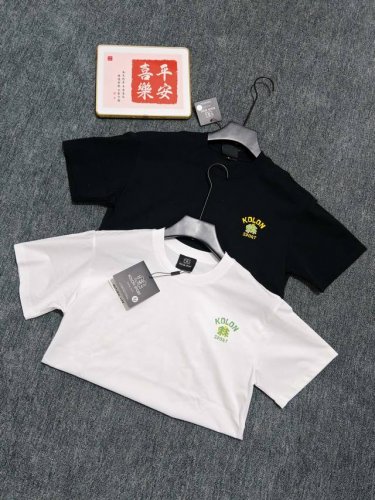 kolon Sport 可隆25Ss新款短袖T恤 官网同款 男女同款 双面液氨面料升级 采用日本液氨丝光工艺双面处理 液氨技术能使棉纤维膨胀后收缩 比普通丝光面