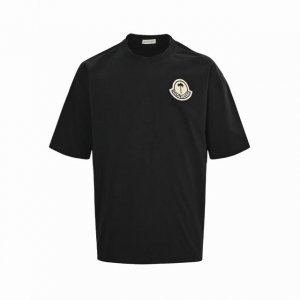moncler 蒙口 25Ss 棕榈树刺绣短袖 面料采用定制240G 26支特滑双股精棉平纹高密无尘全棉布料 前幅高密度加厚 走线平整 代工品质 全套定制辅料