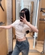 丶上新 Lulu女款T恤 上身图 马卡龙4色独家首发 Luluemon_Relaxed-Fit 露露乐蒙25年夏季Define线下同步舒适与美貌并存学院风T短袖