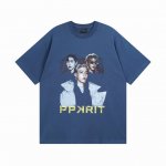 Balenciaga 巴黎世家2025 Ss 新鲜出炉pp Krit艺术直喷印花磨烂做旧短袖T恤 本市场No.1的质量 真正天花板品质 全部原版开发注意细节图