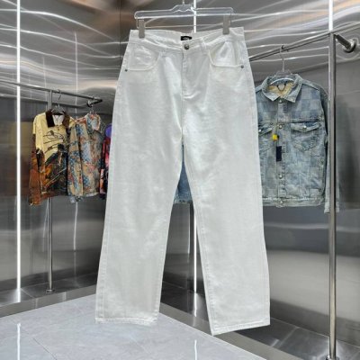 芬迪 25新品 后口袋字母Logo压胶牛仔裤！特定最新品牌皮标 重磅单品~私渠稀有臻品 客供五金辅料 进口客供定织牛仔棉布面料,时尚又个性 超级百搭好看的一款