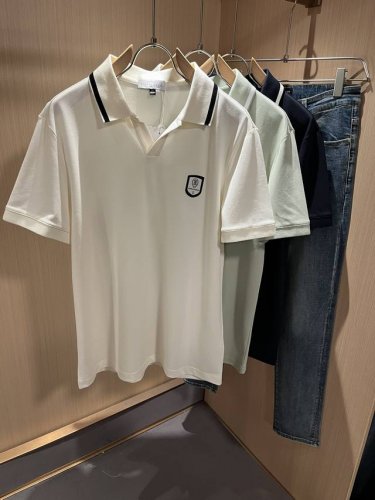 bc-Brunello Cucineli 2025春夏新款男士短袖Polo衫，众多明星都爱穿的时尚百搭单品！胸前Logo超级好看,喜欢经典简约的朋友,一定不能错