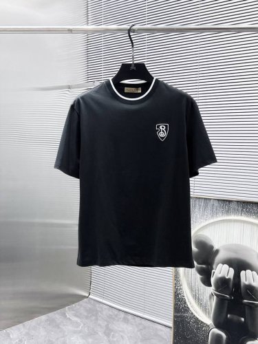 巴宝莉 Burberry 2025Ss新款 半袖 体恤 短袖 圆领T恤，高端版本！专柜定制面料 透气舒适度高，细节无可挑剔，品牌元素设计理念，体现高品质。手感细