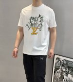 驴牌*2025S新品短袖T恤，夏天色彩系-胸前品牌Logo数码直喷立体图案.涂鸦字母花型.色彩丰富多彩.时尚百搭款！采用190G丝光棉面料棉 不仅挺括，保持潮流