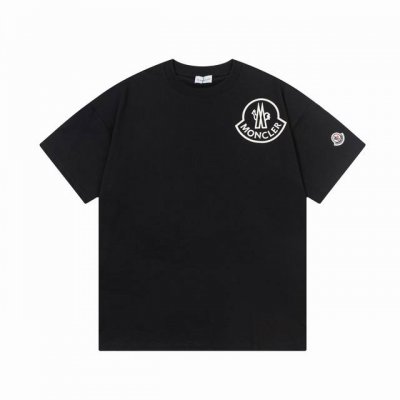 上新款号： M1031 Moncler 蒙口 官网同款印花图案 双纱纯棉短袖 字母Logo 立体压胶印花 - 260G双纱纯棉顶级面料 手感柔软 百分百纯棉独家