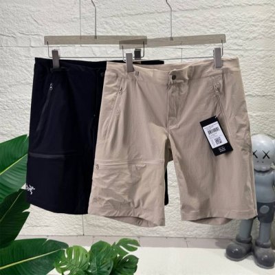 arc'teryx 始祖鸟 Gamma Lightweight Short 9刺绣系扣直筒夏季中腰休闲短裤 情侣款速干五分裤 Arcteryx Gamma Li