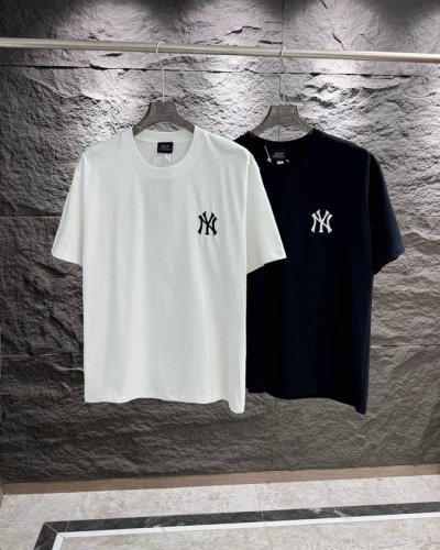 刺绣款放心推长期不下架 最高品质原单开模作品，品质到位，Zp渠道 Mlb官方 男女情侣运动简约T恤休闲纯色圆领短袖 特殊渠道订单！谁的青春没有一件Mlb！这件M