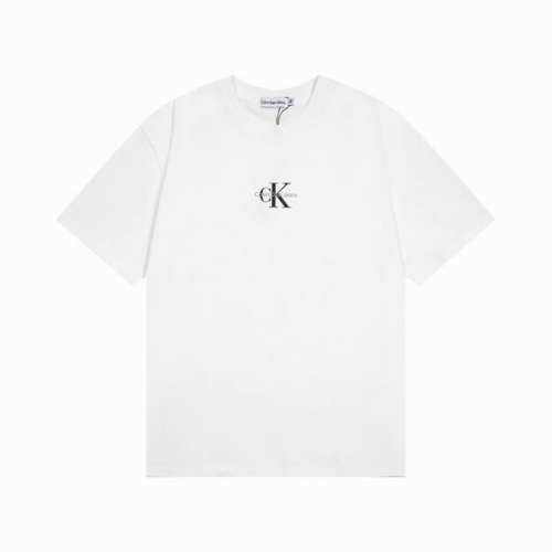 Ck新款胸前字母背后大标字母男女同款必备热门单品 网红搭配-海外订购大标质量升级！高克重纯棉料子透气舒服-男女同款-小红书热门推荐主搭配必备神器夏季店主推荐 C