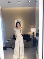 Chane* 25C早春新款 彩色涂鸦小鱼印花直筒阔腿牛仔长裤丨独家Yb开发！高版出品！时髦精必收单品宽松阔腿的版型 包容性大 可以更好的修饰腿型 适合各种身材