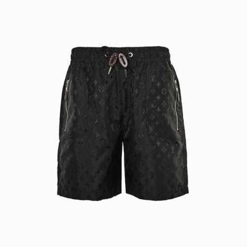 Louis Vuitton 路易威登 满印老花拉链短裤 Monogram 以活力运动剪裁解构满印元素设计。拉链老花皮头点缀，搭配正面斜插贴袋和弹力下摆。Mono