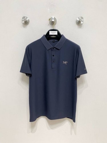 新品上市 始祖鸟 2025Ss夏季新款字母Logo男士翻领polo衫！经典商务男款，高端男装的天花板级别的商务男款！简约时尚大气不失优雅，单穿内搭体面过人，品质