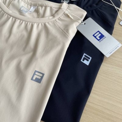 细节图 品质呼吸款Fila 斐乐 两色科技舒适冰感科技弹力觉醒户外运动短袖T恤上衣 后背的呼吸艺术 独创仿生脊柱透气带，以不对称几何拼接构筑背部空气环流系统。X