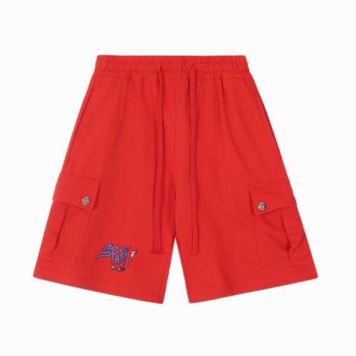 ke281 Chrome Hearts Ch 克罗心重工高克重经典印花十字架短裤 正确配置 市场最高版本 2025克罗心正品包装 原版开模 定制五金 辅料 实物