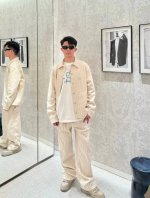 p340 迪奥、2025爆款休闲裤 高弹显瘦必爆简约百搭爆款，做工精细，每一针都看得到用心，超多明星网红最爱 拉长身材比例哦！微弹 _舒适面料 细节体码数S-X