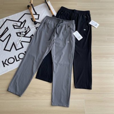 主图 夏季神裤Kolonsport 可隆两色休闲速干松紧百搭式户外梭织速干长裤 运动裤子软壳速干裤！ 一款封神之作的男士长裤，不仅户外可穿，城市商务休闲也可搭配