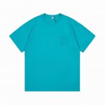 p100 Loewe 罗意威 2025新款 凹凸字母Logo 男女同款 短袖T恤 ·定制260克100％双纱纯棉面料 ·定染32支双股螺纹 ·领标吊牌主唛三标齐