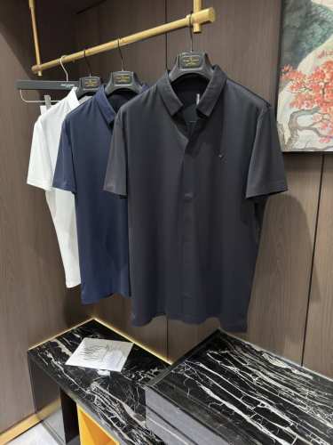 Ea25S春夏新款商务休闲翻领短袖polo，码数M-3Xl