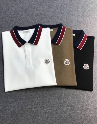 新品 Mon家高端男士商务休闲珠地棉翻领Polo衫，顶级贸易公司货，白金级品相，25年春夏新品，独家售卖！！ 极符合 Mon 家美学基调的一款马球衫，造型设计画