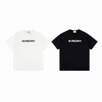 款M332 巴宝莉短袖 burberry巴宝莉 发泡徽标字母短袖T恤 夏季最新配色的王牌巴宝莉 经典中的圣经 四色短袖同步来袭~~可男可女的经典款 基础百搭不失