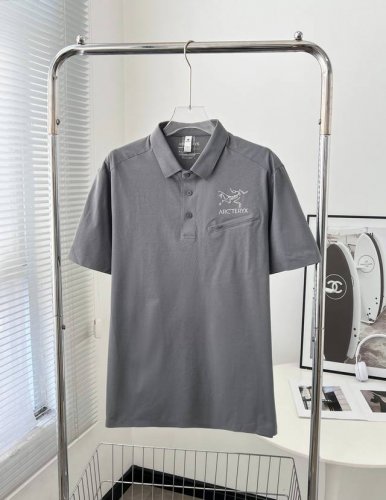 617# Arc'teryx 始祖鸟高档舒适polo衫 高克重面料，面料柔软顺滑，舒适，上身质感超好，夏季首选！臻品级！ 每个男生的衣橱里，必定有一件百穿不厌的