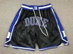 款号K112 顶级刺绣版本 杜克刺绣口袋裤篮球短裤 Just Don Nba 球队球裤系列单品 -定制优质网眼布面料，Dri-Fit 技术导湿速干， 防静电处理