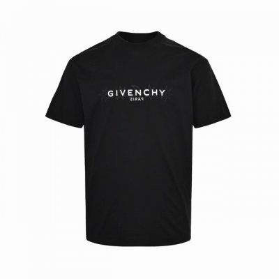 Givenchy 纪梵希 塔罗牌星星印花短袖 圆领罗纹拼接，正面和背面点缀翻转效果Givenchy paris Logo印花，正面和背面饰以印花，经典剪裁，上身