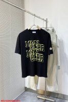 L651 Momoncler 字母Logo 立体印花 Logo标识精致升级，灵感源自八十年代复古 原版面料 官方同款 短袖T恤 定制270克同缸染面料 手感非常