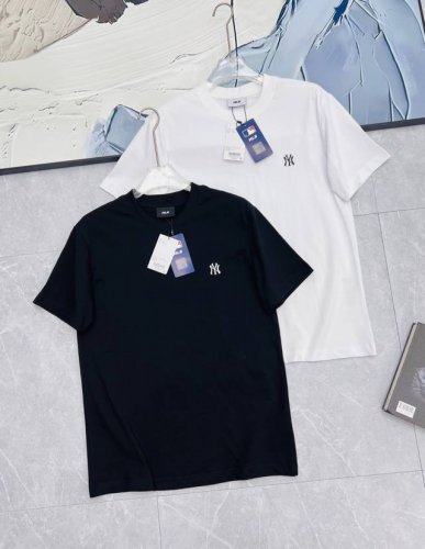 Zui高品质原单开模作品，品质到位，Zp渠道 Mlb官方 男女情侣运动简约T恤休闲纯色圆领短袖 特殊渠道订单！谁的青春没有一件Mlb！这件Mlb原单短袖T恤，绝