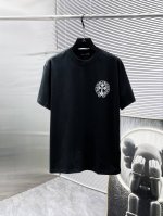 克罗心 Ch 2025Ss新款 半袖 体恤 短袖 宽松版 圆领 T恤，高端版本！专柜定制面料 透气舒适度高，细节无可挑剔，品牌元素设计理念，体现高品质。手感细腻