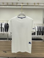 新品 Burberry 男士时装款圆领短袖T恤，贸易公司洋行货，高级限定款，25年春夏新品，明星级人气单品！ 客供埃及进口顶级面料，甄选尼罗河区域光照极好的上等