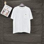 顶级版本 鳄鱼2025新款口袋刺绣鳄鱼Logo情侣款短袖T恤 高版本高版本 原版面料 数码直喷印花工艺 网红明星同款 高版本 高 品质 面料采用280克纯棉面料