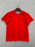 新品 上海贸易公司货，品相完美如斯，100%纯正血统品质，2025春夏新品，官方同步售卖，公K+！ Brun*Llo Cuci*Elli男士商务休闲简约纯色假两
