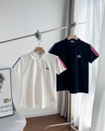 顶级复刻 - Moncler蒙口官网同步上新 织带标识印花翻领Polo衫 -采用原版Zp一致定制索罗娜双珠地面料 螺纹同缸定染对格对纹零色差 Yb一样克重250