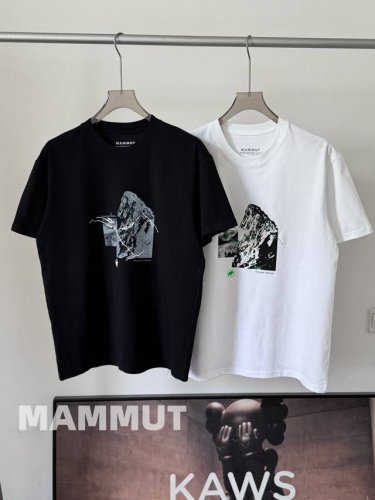 峰骨铭章｜Mammut 30周年攀登图腾典藏系列短袖T恤 岩壁从不妥协，但风会记住所有向上的形状 当阿尔卑斯的岩壁成为记事簿 Grandes Jorasses