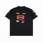 balenciga 巴黎世家 标志Logo图案圆领短袖T恤 采用纯棉柔软面料，对色定染面料，采用全部裁片印花磨破工艺 潮流感十足，定染纯棉面料，Os版型，三标齐