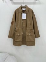 P330Chan*L 25Ss 春季新款中古系列风衣外套！Cc Vintage风衣外套 客供棉质面料经典单排扣设计 百看不厌！ 职场白骨精既视感由然而生！ 堪称