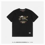 evisu 福神 25Ss 海鸥织锦布贴刺绣短袖 面料采用230克重精梳棉 定制32支1*1螺纹 成衣两遍水洗处理 面料舒适亲肤无异感 定制定染面料 纺织密度高