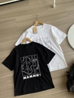 猛犸象Mammut海外专柜款，户外休闲柔软有机棉男士运动T恤短袖，舒适运动通勤，简约攀岩登山印花 M肩宽48胸围104衣长67 L肩宽50胸围108衣长69 X