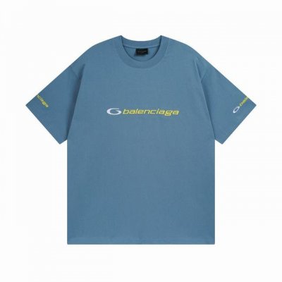 balenciaga 巴黎世家2025 Ss 新款字母Logo刺绣短袖T恤 本市场No.1的质量 真正天花板品质 全部原版开发注意细节图 避免被盗图商家混发 正