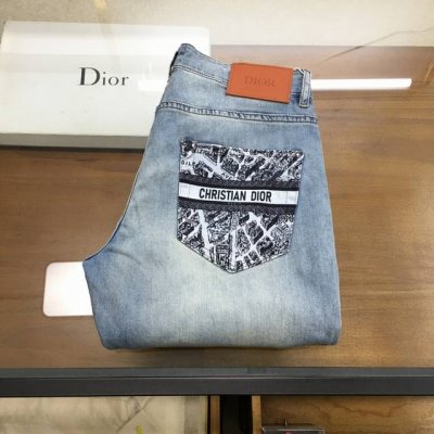 新品 Dio...R New# -春夏新款，男士牛仔裤原厂原布原洗水！进口原版水洗弹力面料，复杂的手工艺叠加，任何一个洗水环节多停留几秒都会变成完全不一样的颜色