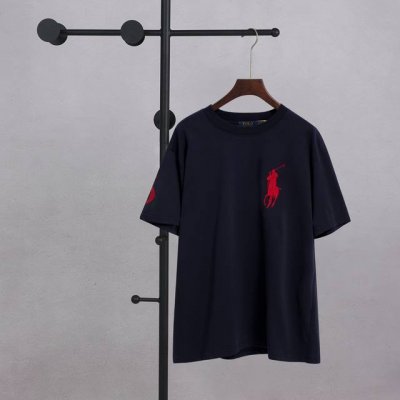 拉夫劳伦八色 大标 刺绣圆领短袖 码数 S M L Xl 颜色 藏青 p价 夏日型格必备 拉夫劳伦圆领短袖 经典与质感的完美融合 低调奢华以标志性简约设计诠释美