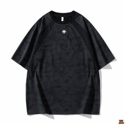 descente迪桑特 独家实拍上新夏季高品质扎染短袖T恤潮牌圆领半袖衣服宽松潮流插肩袖体恤，本季主打，货源充足，放心主推，高端品质，经典设计，做工出色，经典百