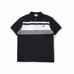 顶级复刻 Lacoste 法国鳄鱼男装经典休闲正肩短袖T恤翻领Polo衫 官网同步 Ss25夏季最新翻领Polo衫打底衫商务时尚简约风Polo衫高端面料男士短袖