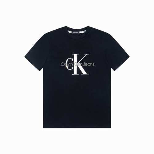 上新 款号B55 顶级天花板 Ck 25Ss Calvin Klein Jeans情侣男女同款圆领胸前大Logo短袖休闲印花T恤四色齐发 永不过时-经典永存四色