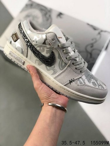 公司级带半码 乔丹Air Jordan 1 Low Aj1 Wh 乔1 联名款 低帮复古文化休闲运动篮球鞋 凭借出色的性能和吸睛的外观 Air Jordan直是