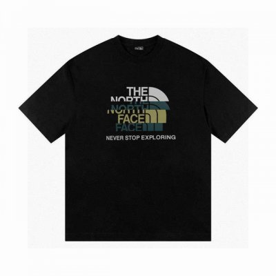 高品质北面2025早春最新系列！胸前印花Logo大牌感十足！高端大气完美演绎，经典圆领不挑人版型上身巨显瘦 面料采用230克纯棉面料，保证舒适性同时透气冰爽的同