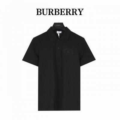 burberry 巴宝莉 25Ss新款刺绣麦穗战马短袖polo衫 原版品质欢迎对比 1:1经典复刻 合身版型polo 衫 选用专柜优质大网眼布珠地棉面料打造 跟