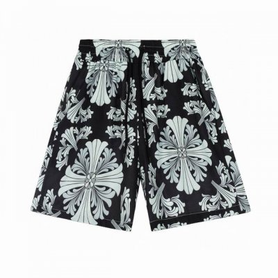 chrome Hearts Ch 克罗心速干十字架沙滩短裤 正确配置 市场最高版本 2025克罗心正品包装 原版开模 定制五金 辅料 实物超有质感 平台直播 0