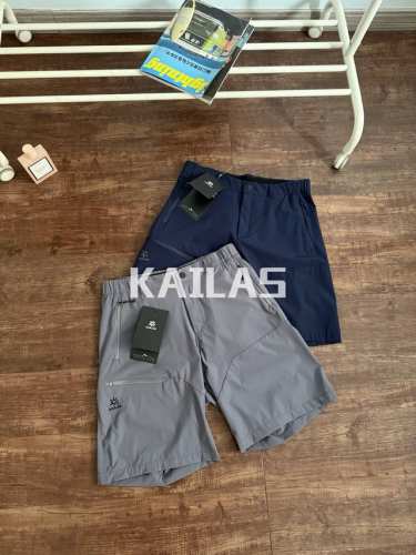 颜色：灰色 藏青 尺码：M到Xxl Kailas凯乐石T9-X速干短裤Cordura轻量耐磨快干户外登山徒步裤男 线上600+ 定织户外高端防水耐磨快干面料！亲